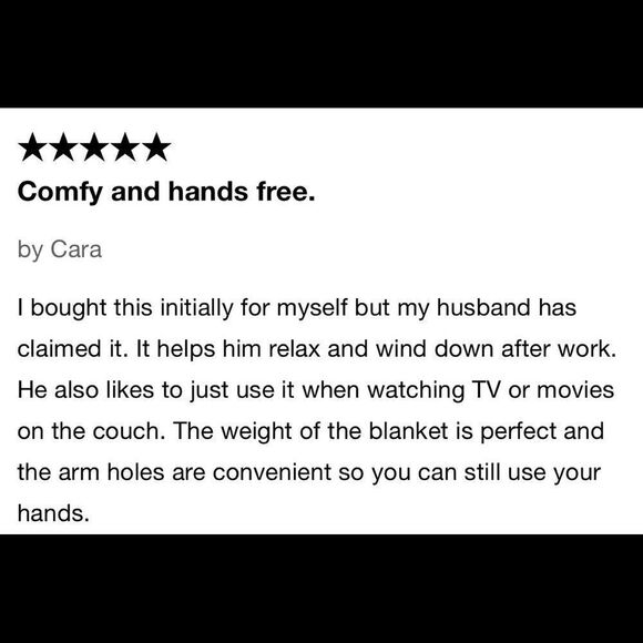 Ella Jayne Wearable Weighted Snuggle Blanket - Picture 6 of 11